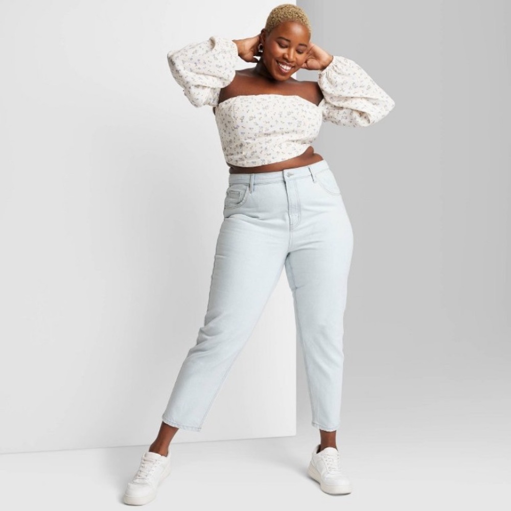 Super-High Rise Tapered Jeans | Wild Fable